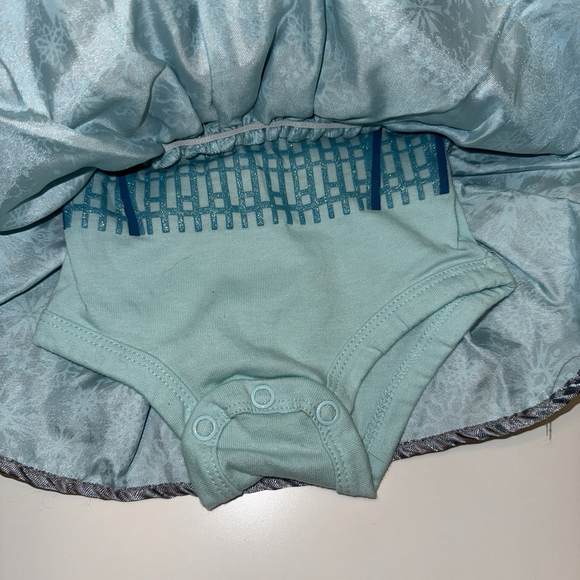 Disney Parks Elsa Frozen Dress Costume Baby Girl 0-3 Months - Picture 2 of 5